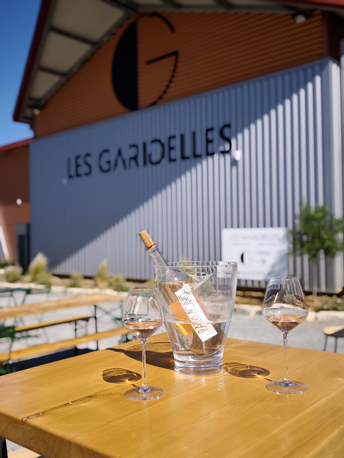 Les Garidelles — vignoble à Banne
