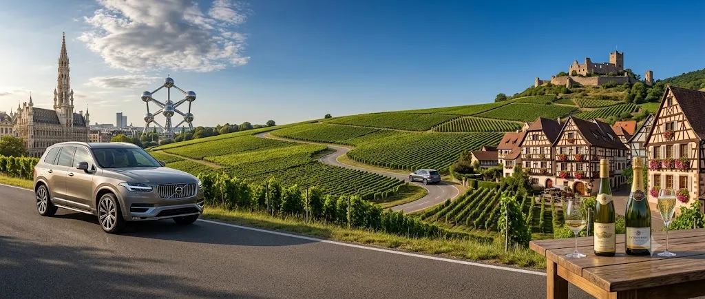 Depuis Bruxelles : la Champagne et l'Alsace en un long week-end