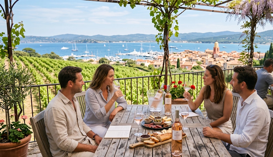 Week-end rosé autour du Golfe de Saint-Tropez